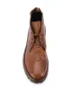 Moma buffalo leather lace-up ankle boots