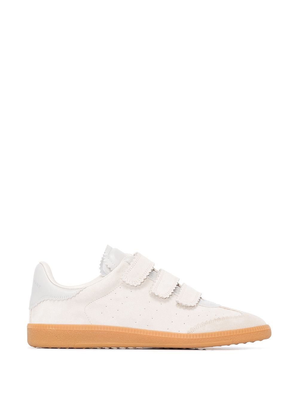 Isabel Marant Bethy Touch-strap Sneakers In White