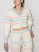 Image 2 of LoveShackFancy Buena Heart cropped cardigan