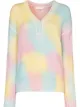 Image 1 of LoveShackFancy Naveen colour-block jumper