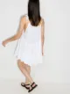 Honorine Peri tiered mini dress