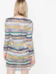 Missoni Mare zigzag pattern knit dress