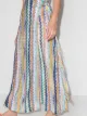 Missoni Mare zig zag midi wrap dress