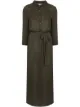 Image 1 of Melissa Odabash Alesha belted-waist midi shirtdress