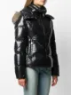 Moncler logo-patch short puffer jacket