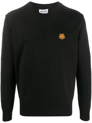 Kenzo tiger outlet classic sweatshirt black