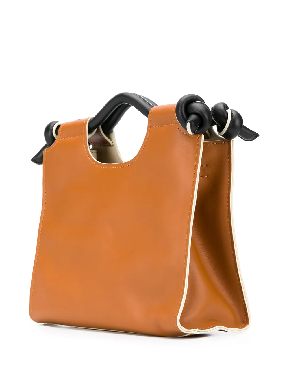 Marni Marcel Knot Leather Tote Bag - Farfetch