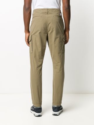 straight-leg cotton cargo trousers展示图