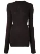 الصورة 1 من Bottega Veneta كنزة برقبة عالية وحياكة مخططة