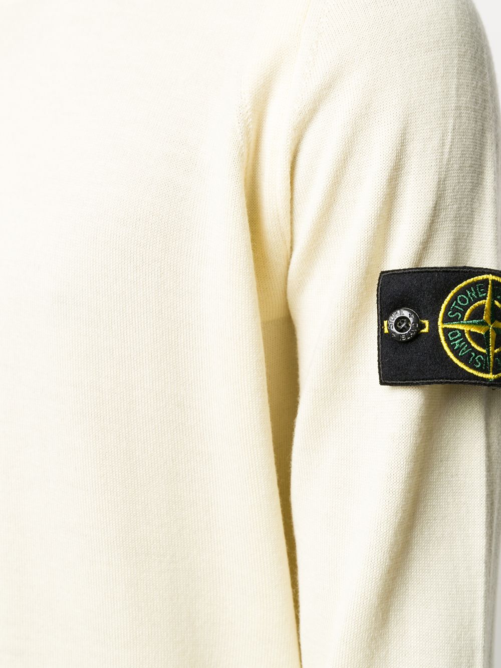 фото Stone island свитер с нашивкой-логотипом