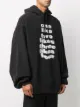 Balenciaga slogan-print hoodie