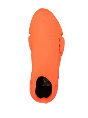 orange balenciaga sock shoes