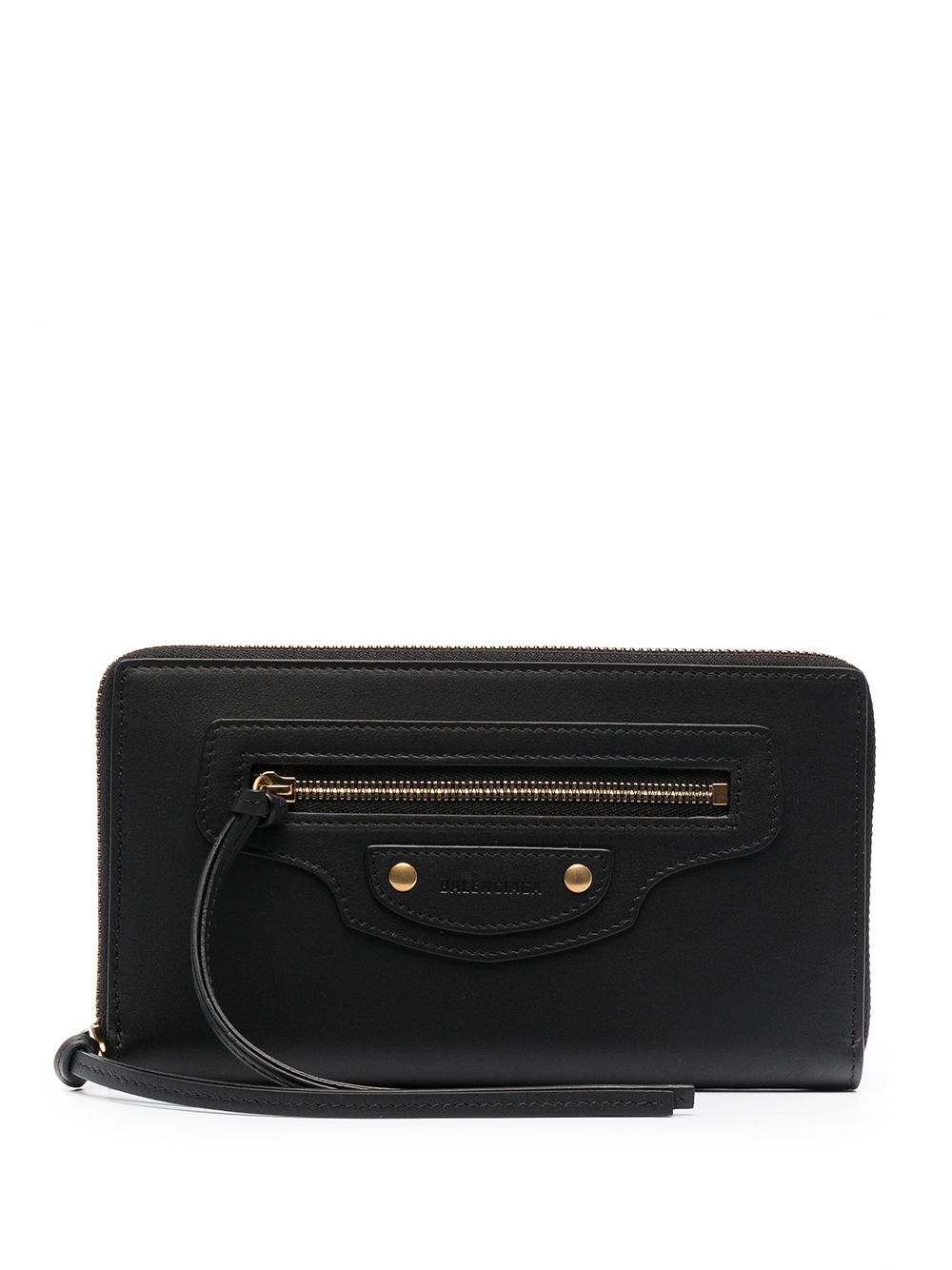 rectangle zip-detail wallet