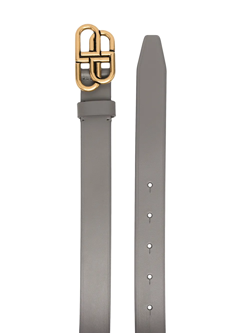 Image 2 of Balenciaga BB thin belt