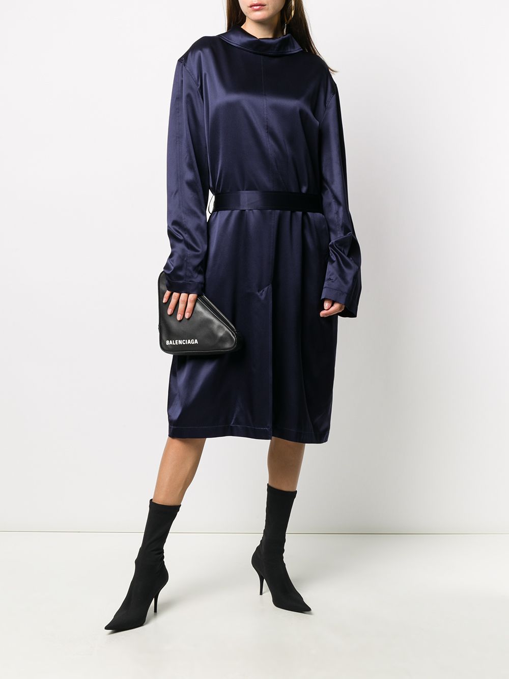 Shop Balenciaga back to front trench dress with Express Delivery - FARFETCH