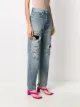 Balenciaga ripped detail denim jeans