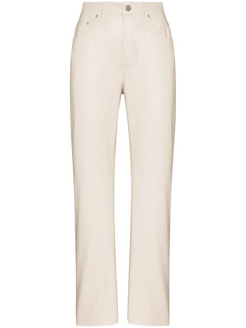 Nanushka Vinni straight-leg trousers