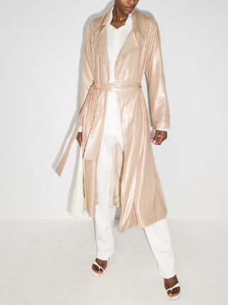 Laurent sequin trench coat展示图