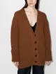 Image 2 of Nanushka Milo oversized V-neck cardigan