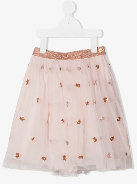 Lanvin Enfant tutú con glitter
