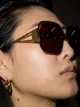 Image 2 of Bottega Veneta Eyewear BV1085SA square-frame sunglasses