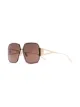 Bottega Veneta Eyewear BV1085SA square-frame sunglasses