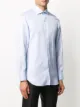 Finamore 1925 Napoli textured effect long-sleeved shirt