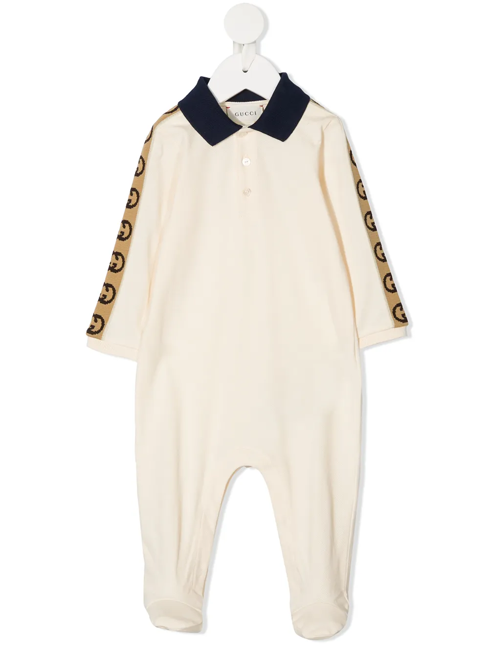 Gucci Kids пижама с логотипом GG