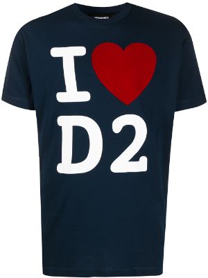 black and red dsquared t shirt