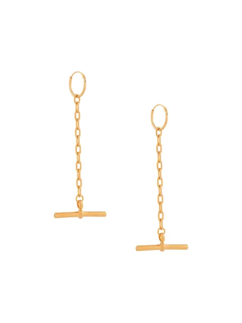 Coup De Coeur T Bar drop earrings