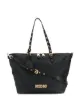 الصورة 1 من Moschino شنطة عملية ببروش شعار الماركة
