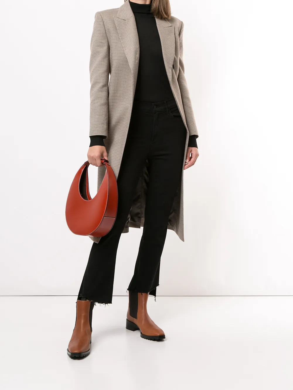 MOTHER Cropped jeans Zwart