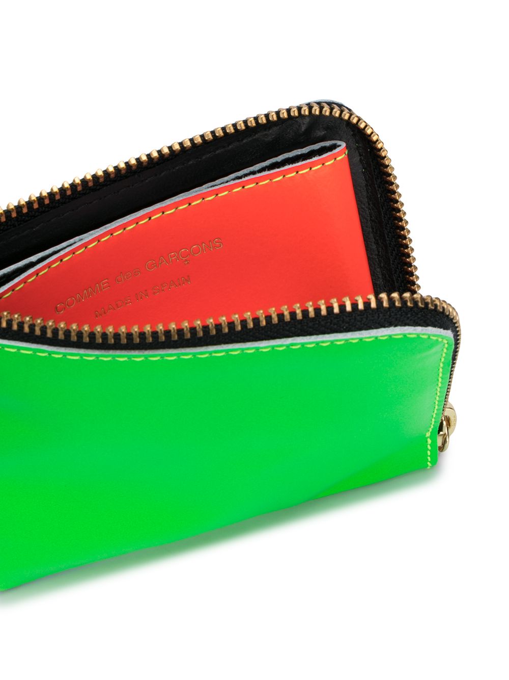 фото Comme des garçons wallet кошелек super fluo