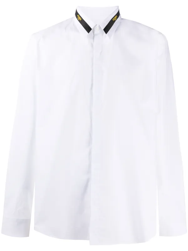 fendi collar shirt