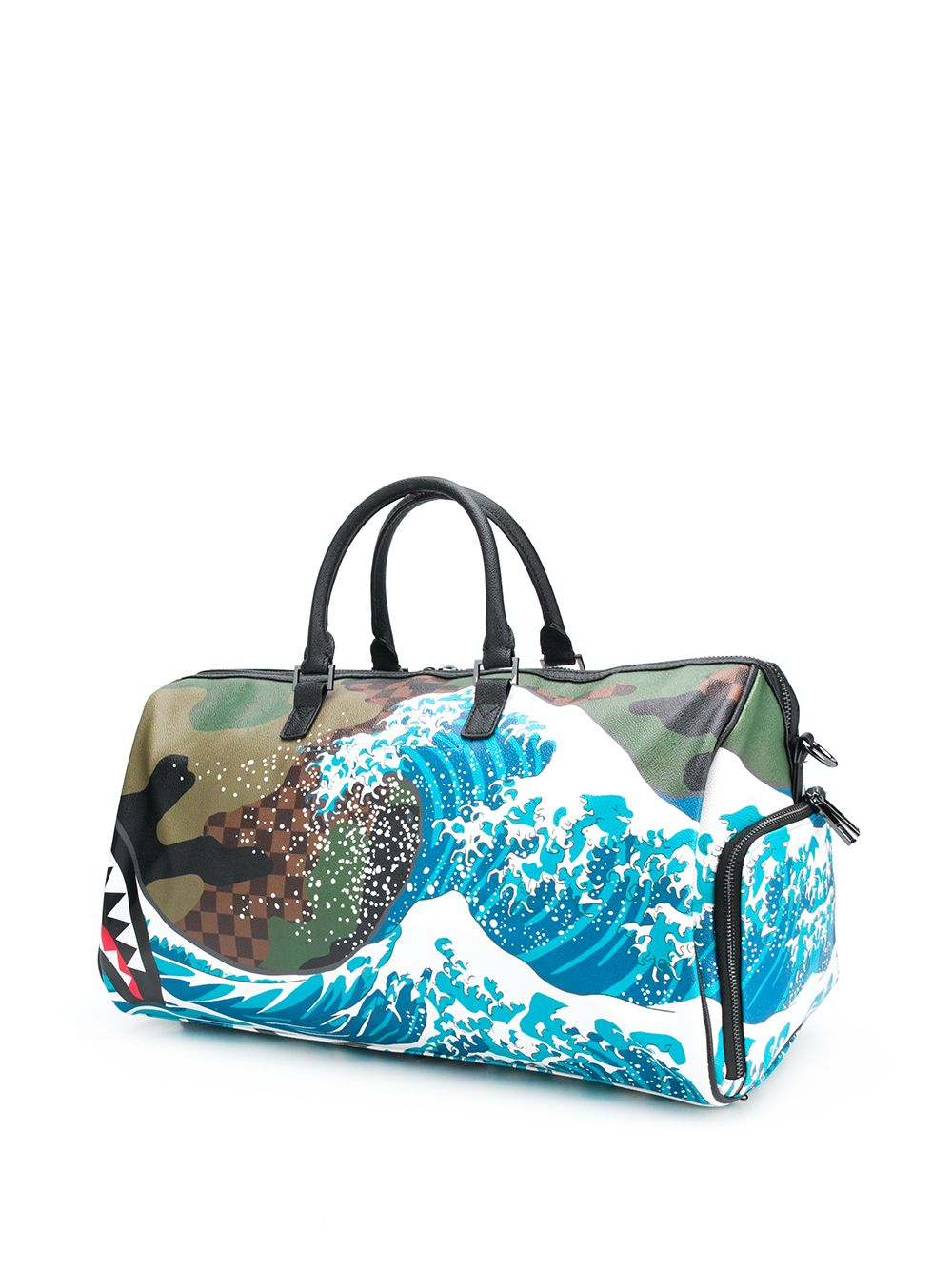 фото Sprayground дорожная сумка camokawa wave shark