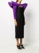 Givenchy ultra-crop ruffle top