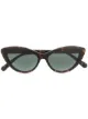 الصورة 1 من Stella McCartney Eyewear نظارة شمس بإطار عين القطة مزينة بسلسلة
