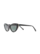 الصورة 2 من Stella McCartney Eyewear نظارة شمس بإطار عين القطة مزينة بسلسلة