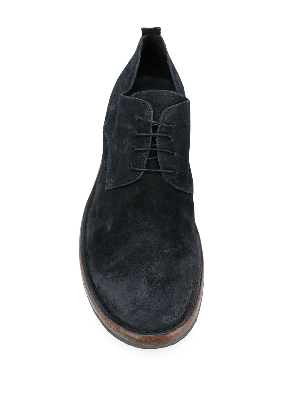 фото Moma suede lace-up derby shoes