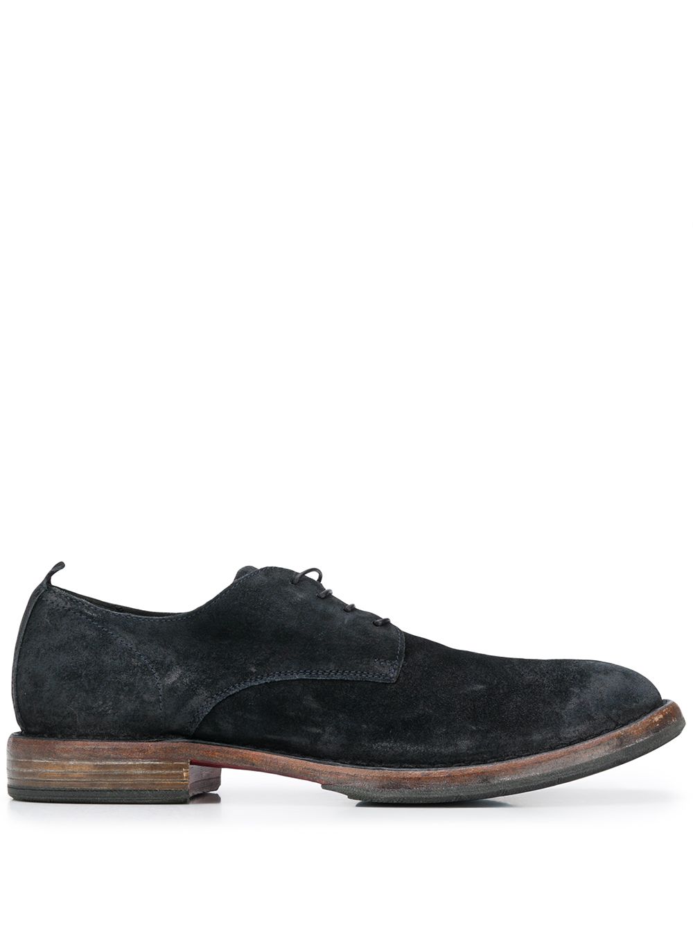 фото Moma suede lace-up derby shoes