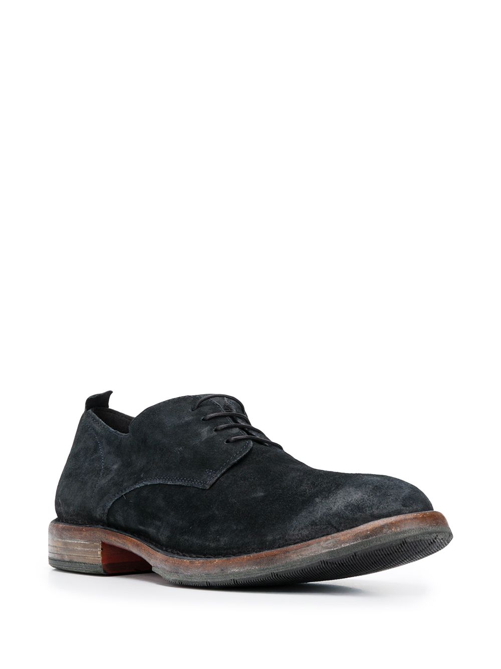 фото Moma suede lace-up derby shoes