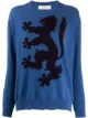 Image 1 of Pringle of Scotland Lion Rampant cashmere jumper