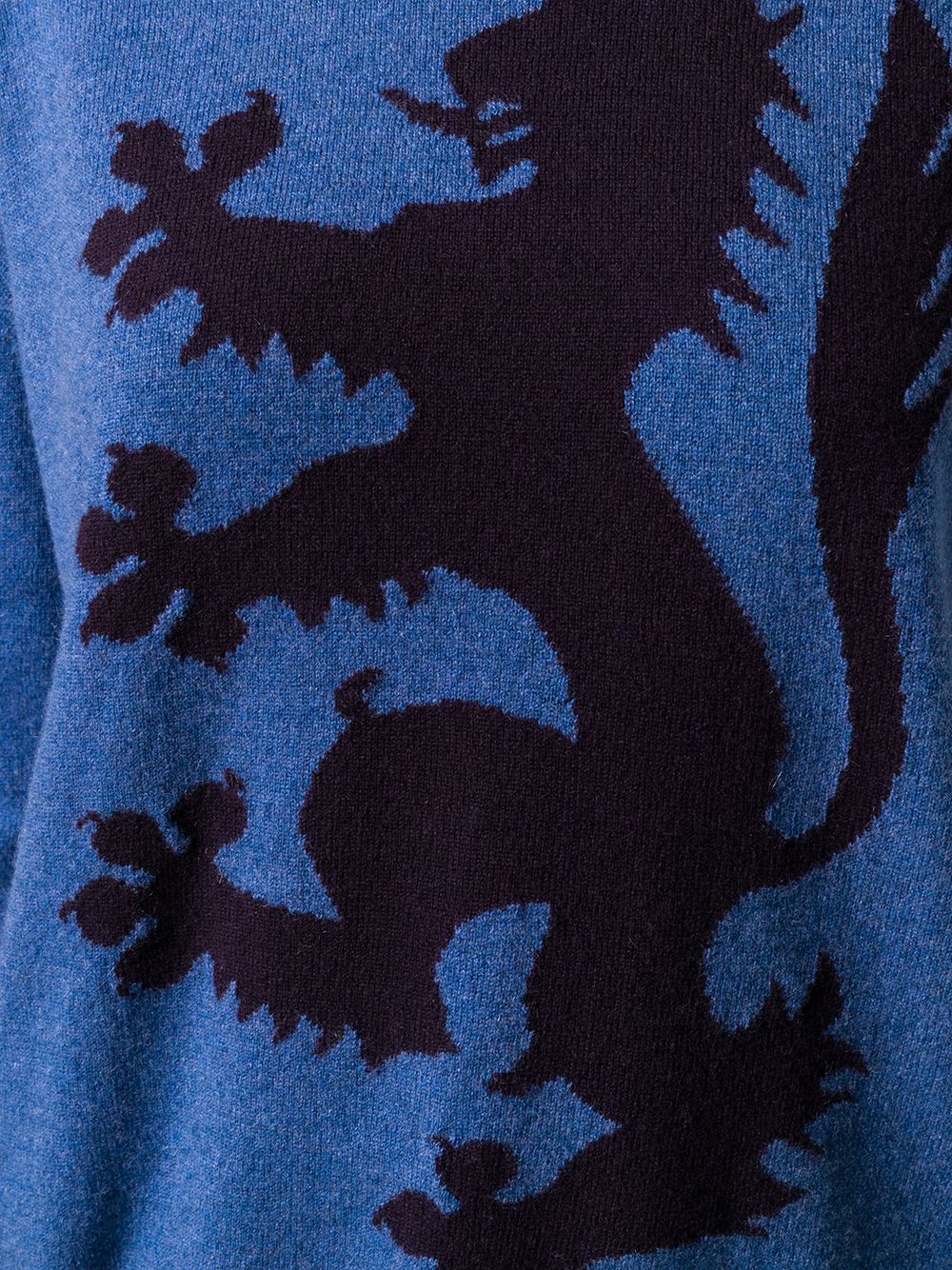 фото Pringle of scotland кашемировый джемпер lion rampant