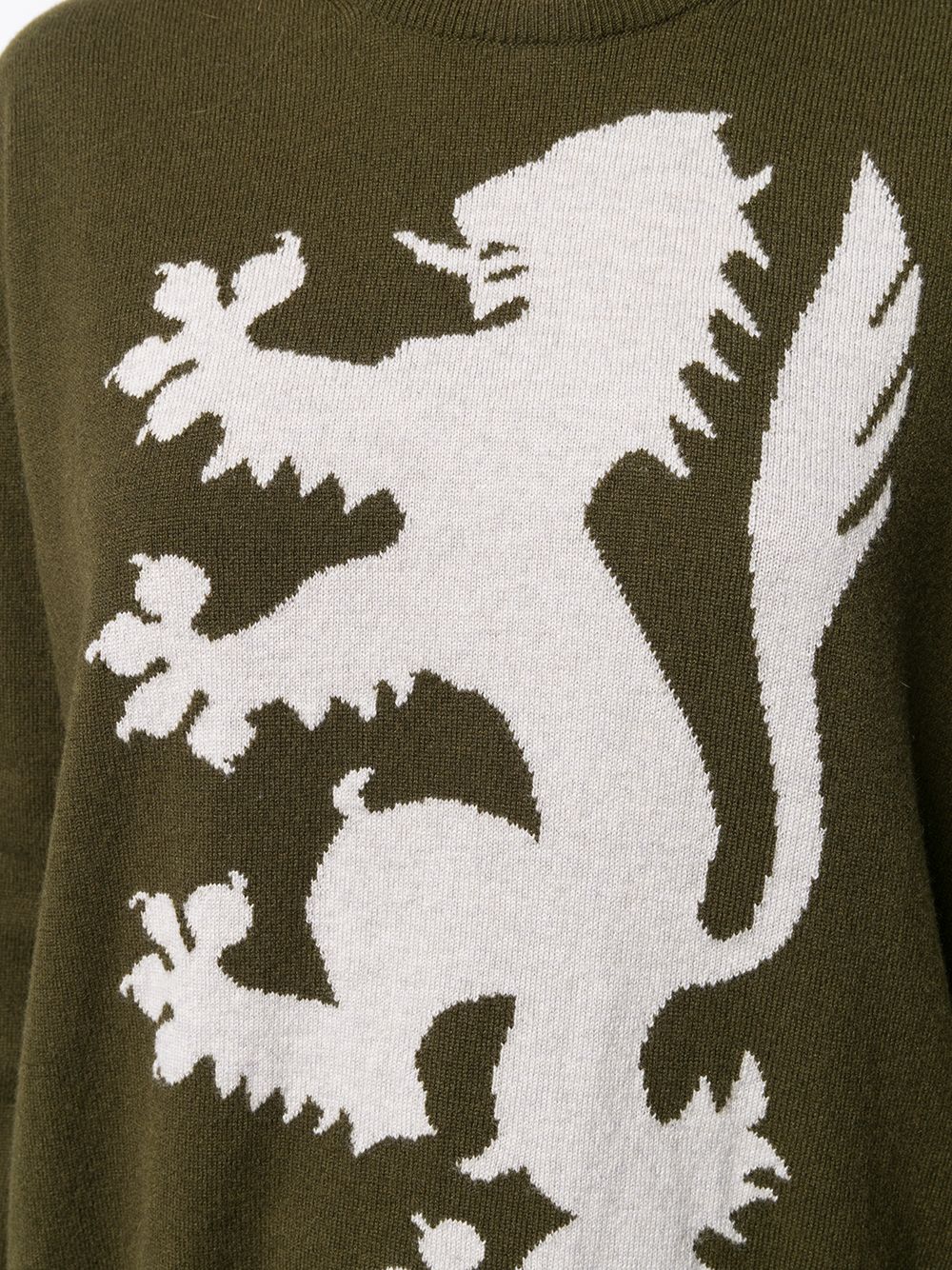 фото Pringle of scotland кашемировый джемпер lion rampant