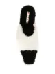 Marni sheepskin monochrome mules