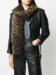 الصورة 2 من Saint Laurent وشاح بطبعة جلد الفهد