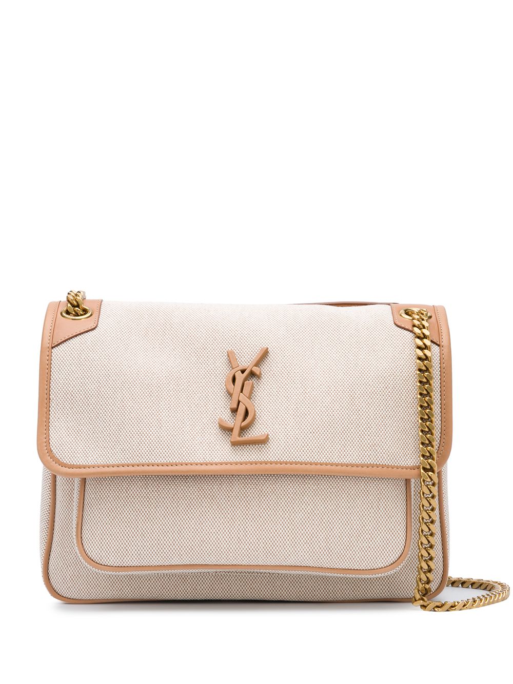 Saint Laurent Niki Shoulder Bag In Neutrals