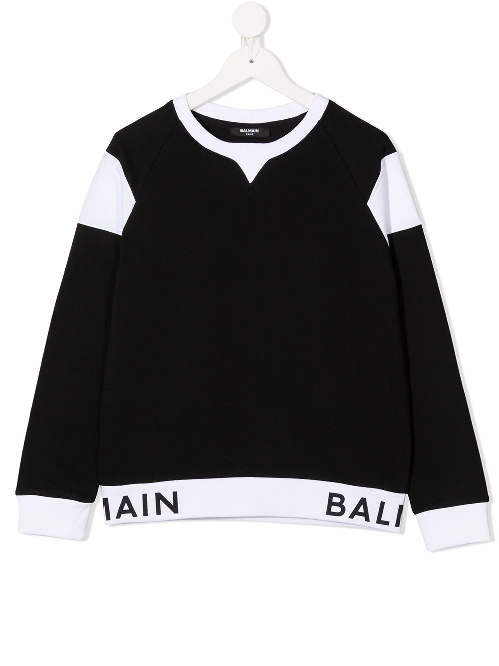 фото Balmain kids толстовка с логотипом