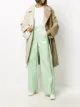 الصورة 2 من MM6 Maison Margiela بنطال هاي ويست بقصة واسعة