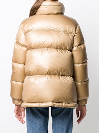 oversized-collar puffer jacket展示图